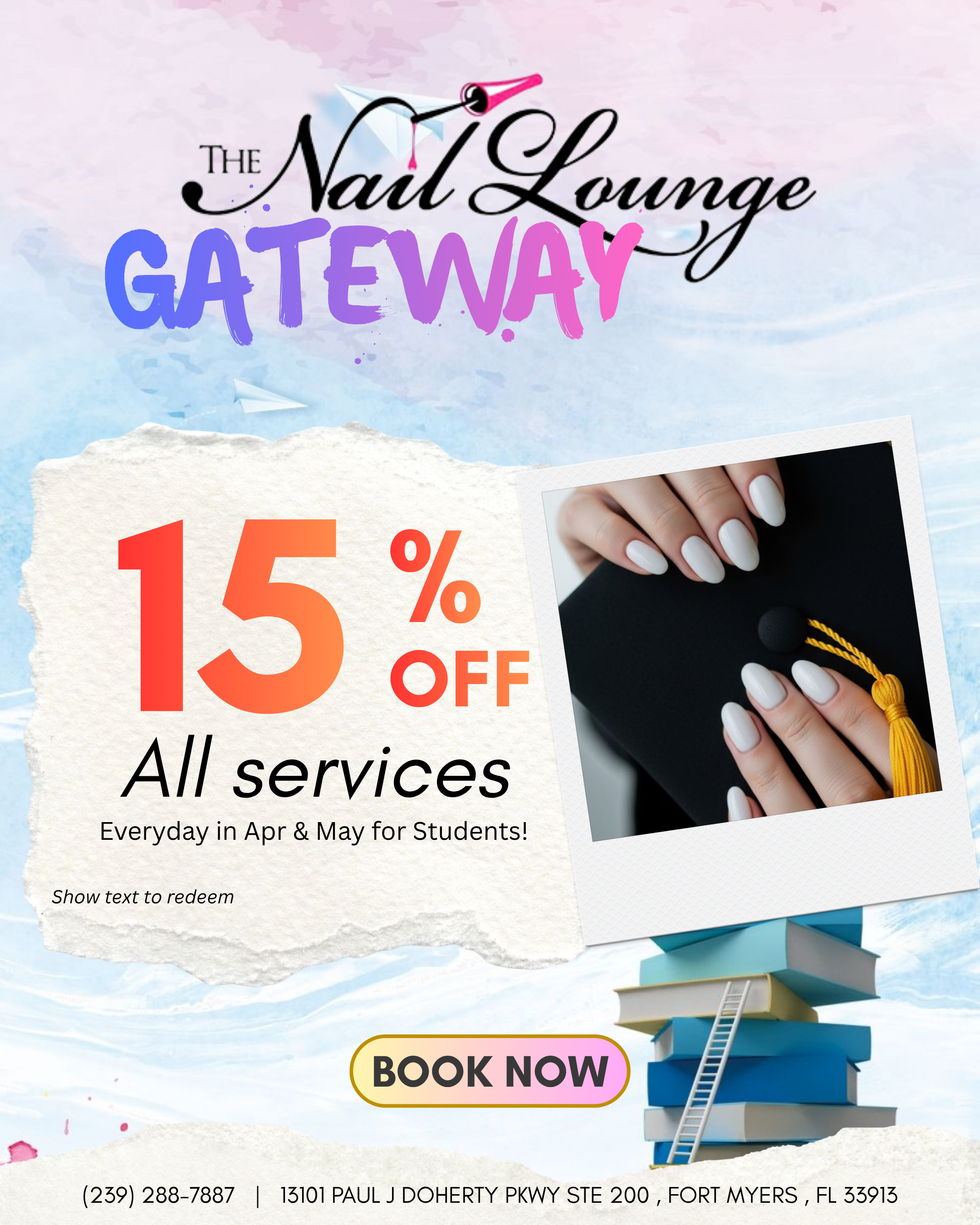 Latest promotion from The Nail Lounge Spa